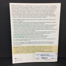 Load image into Gallery viewer, Before Your Pregnancy: A 90-Day Guide for Couples on How to Prepare for a Healthy Conception (Amy Ogle &amp; Lisa Mazzullo) -nursery maternity paperback
