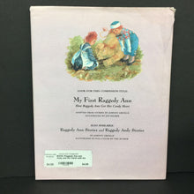Load image into Gallery viewer, Raggedy Ann and Andy and the Camel with the Wrinkled Knees (My First Raggedy Ann) (Johnny Gruelle) -character hardcover
