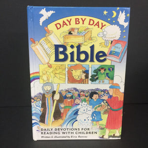 Day By Day Bible: Daily Devotions for Reading with Children (Eira Reeves) -religion hardcover