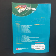 Load image into Gallery viewer, Math Connects Grade 2 Volume 1 (North Carolina) (McGraw-Hill) -workbook paperback
