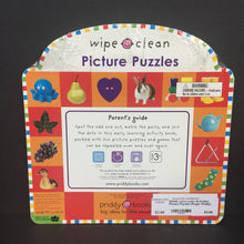 Load image into Gallery viewer, Let&#39;s Learn Activities: Picture Puzzles (Roger Priddy) (Wipe Clean) -activity board

