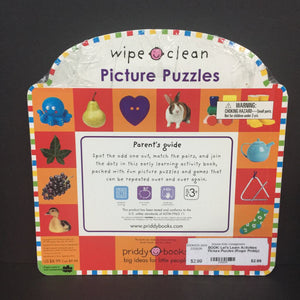 Let's Learn Activities: Picture Puzzles (Roger Priddy) (Wipe Clean) -activity board