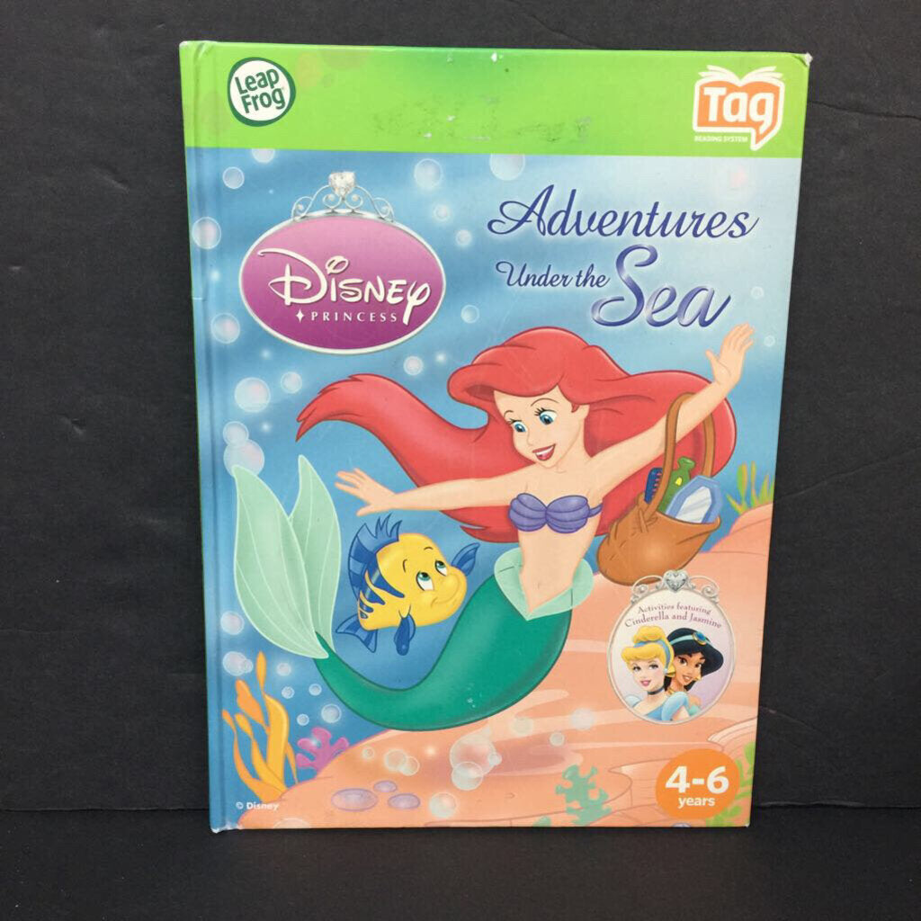 Adventures Under the Sea (Disney Princess) (Leap Frog Tag) -interactive character hardcover