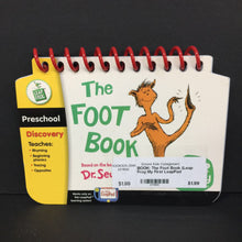 Load image into Gallery viewer, The Foot Book (Leap Frog My First LeapPad Learning) (Preschool Reading) -interactive dr. seuss paperback
