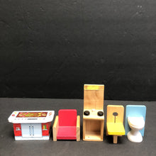Load image into Gallery viewer, Wooden Dollhouse Furniture Set
