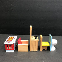 Load image into Gallery viewer, Wooden Dollhouse Furniture Set
