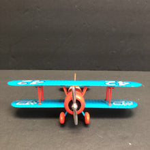 Load image into Gallery viewer, Liberty Classics Racing Champions Richard Petty STP #42 Diecast Biplane Plane Coin Bank 1993 Vintage Collectible
