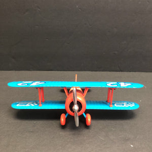 Liberty Classics Racing Champions Richard Petty STP #42 Diecast Biplane Plane Coin Bank 1993 Vintage Collectible