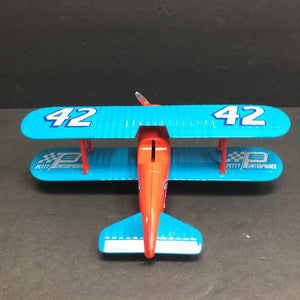 Liberty Classics Racing Champions Richard Petty STP #42 Diecast Biplane Plane Coin Bank 1993 Vintage Collectible