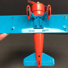 Load image into Gallery viewer, Liberty Classics Racing Champions Richard Petty STP #42 Diecast Biplane Plane Coin Bank 1993 Vintage Collectible
