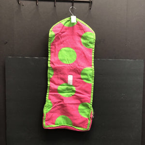 Polka Dot Roll Up Hanging Jewelry Organizer Bag