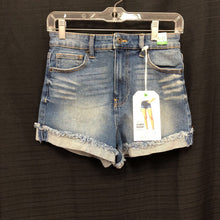 Load image into Gallery viewer, High Rise Curvy Denim Shorts (NEW) (RE Generation)

