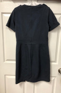 Zip Slit Sheath Dress