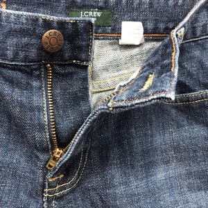 Hipslung Stretch Denim Shorts