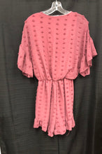 Load image into Gallery viewer, Swiss Dot Romper (Pink Lily)
