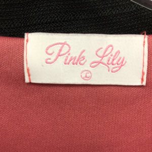 Swiss Dot Romper (Pink Lily)