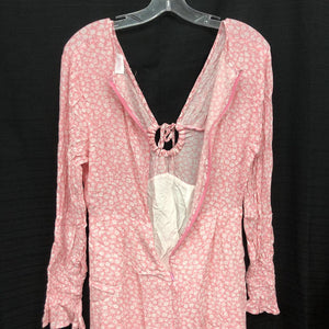 Floral Dress (Pink Lily)