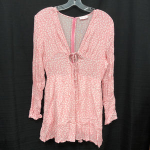 Floral Dress (Pink Lily)