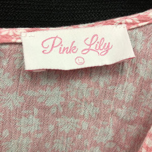Floral Dress (Pink Lily)