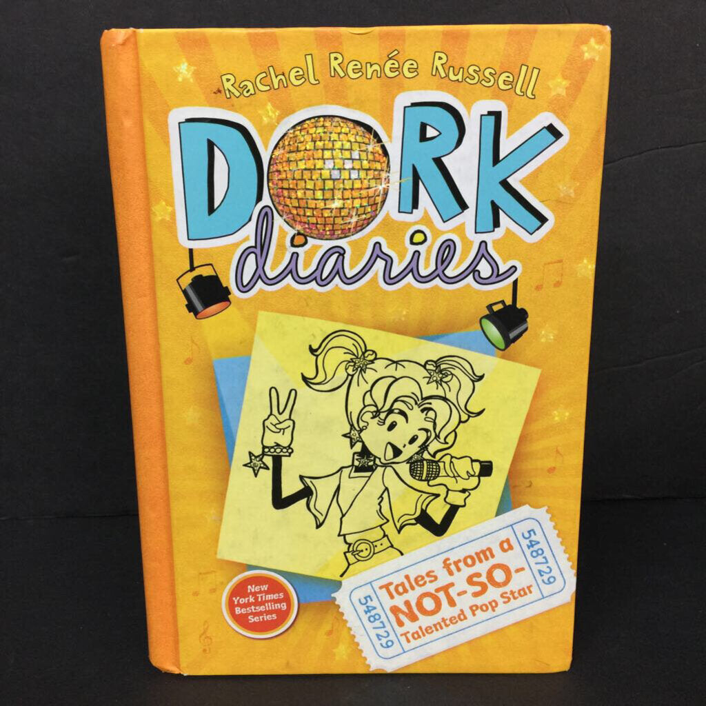 Tales From a Not-So-Talented Pop Star (Dork Diaries) (Rachel Renee Russell) -series hardcover