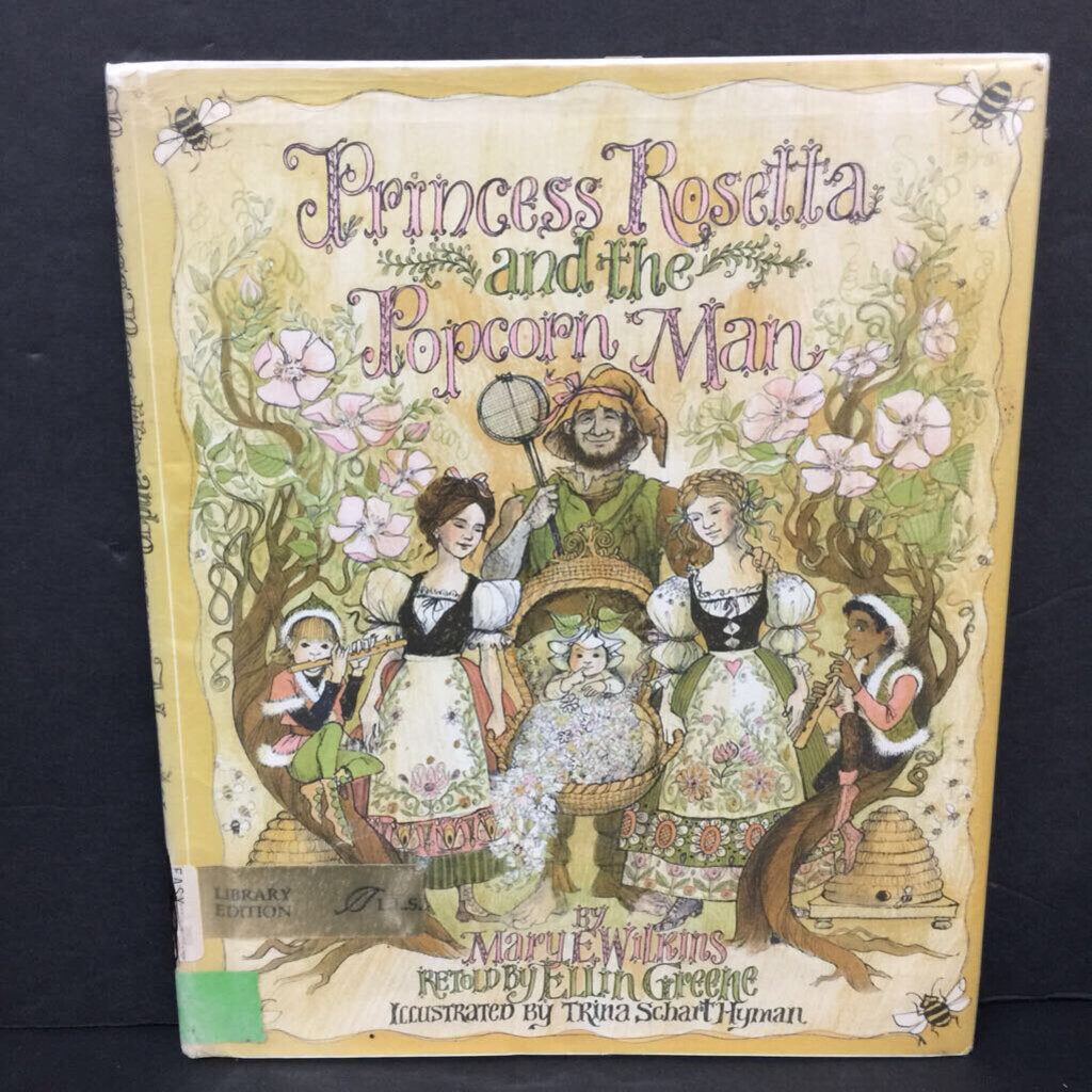 Princess Rosetta and the Popcorn Man (Mary E. Wilkins & Ellin Greene) -hardcover