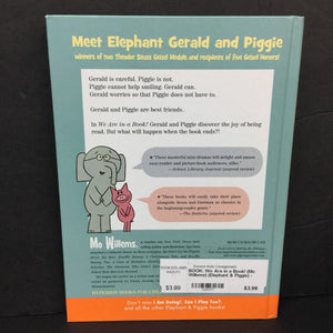 We Are in a Book! (Mo Willems) (Elephant & Piggie) -character reader hardcover