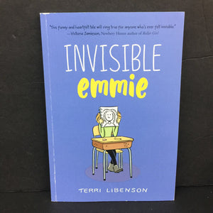 Invisible Emmie (Terri Libenson) (Graphic Novel) (Emmie and Friends) -series paperback