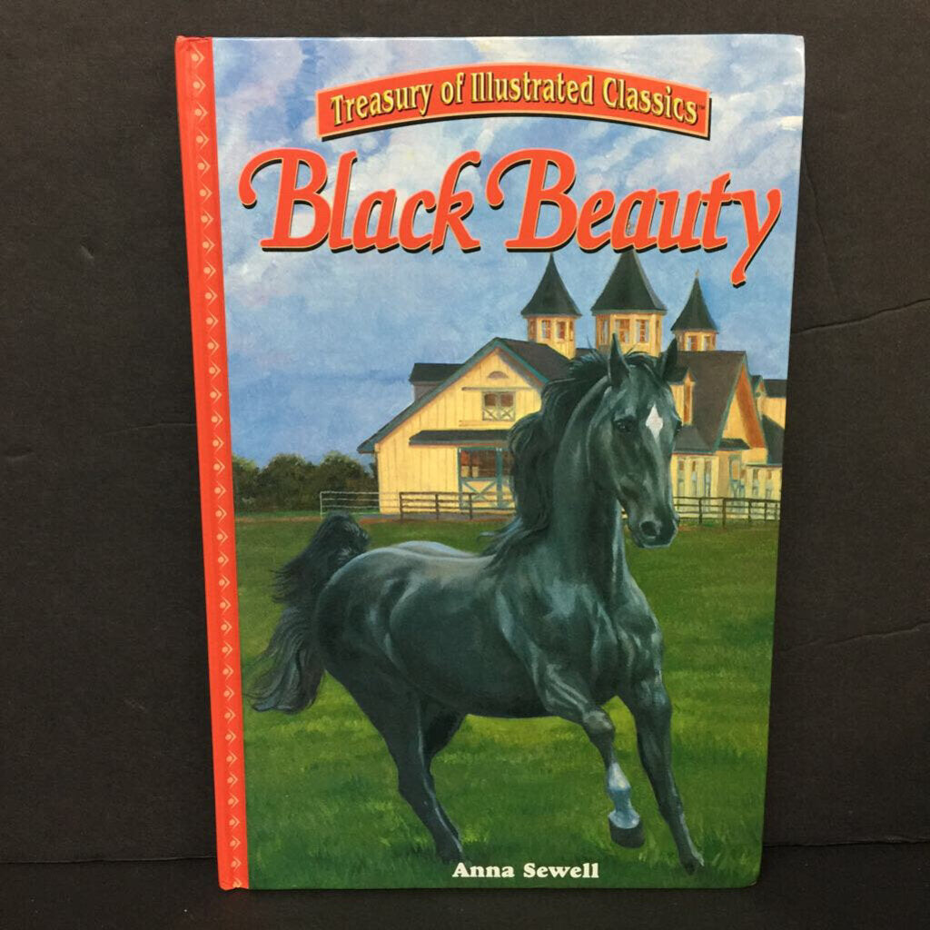 Black Beauty (Anna Sewell)(Treasury of Illustrated Classics) -classic chapter hardcover