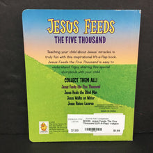 Load image into Gallery viewer, Jesus Feeds The Five Thousand (Lift-A-Flap) -religion board
