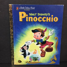Load image into Gallery viewer, Walt Disney&#39;s Pinocchio (Golden Book) (Steffi Fletcher) -character hardcover

