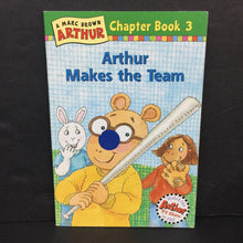 Load image into Gallery viewer, Arthur Makes the Team (Arthur Chapter Books) -series character paperback
