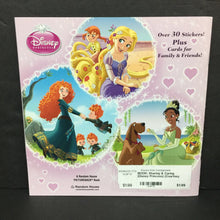Load image into Gallery viewer, Sharing &amp; Caring (Disney Princess) (Courtney Carbone) -character paperback
