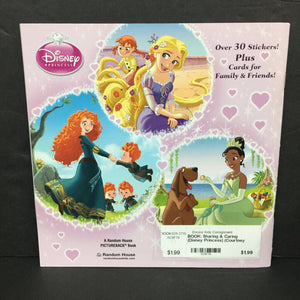 Sharing & Caring (Disney Princess) (Courtney Carbone) -character paperback