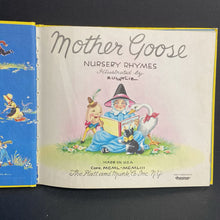 Load image into Gallery viewer, Mother Goose Rhymes (Nursery Rhyme) (Vintage Collectible 1977) -hardcover
