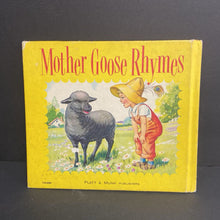 Load image into Gallery viewer, Mother Goose Rhymes (Nursery Rhyme) (Vintage Collectible 1977) -hardcover
