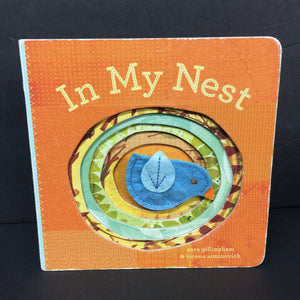 In My Nest (Sara Gillingham & Lorena Siminovich) -puppet board