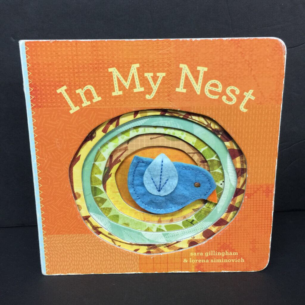 In My Nest (Sara Gillingham & Lorena Siminovich) -puppet board