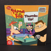 Load image into Gallery viewer, Thumbs Up! (Disney Phineas &amp; Ferb) (Lara Bergen) -character paperback
