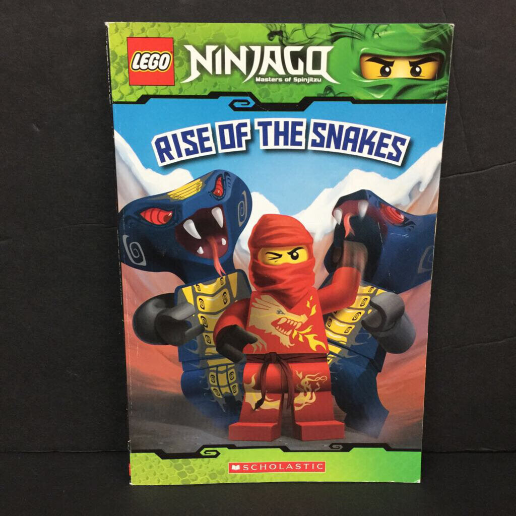 Rise of the Snakes (LEGO Ninjago: Masters of Spinjitzu) -character reader paperback