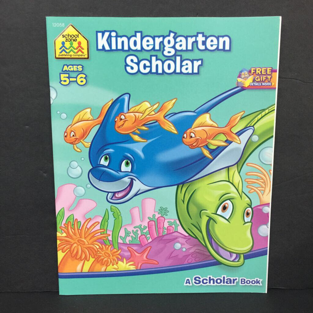 Kindergarten Scholar (School Zone) -workbook paperback