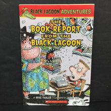 Load image into Gallery viewer, The Book Report From the Black Lagoon (Black Lagoon Adventures) (Mike Thaler) -series paperback
