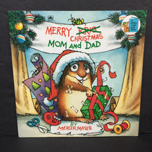 Load image into Gallery viewer, Merry Christmas Mom and Dad (Mercer Mayer) (Golden Book) (Season: Winter, Holiday) -character paperback
