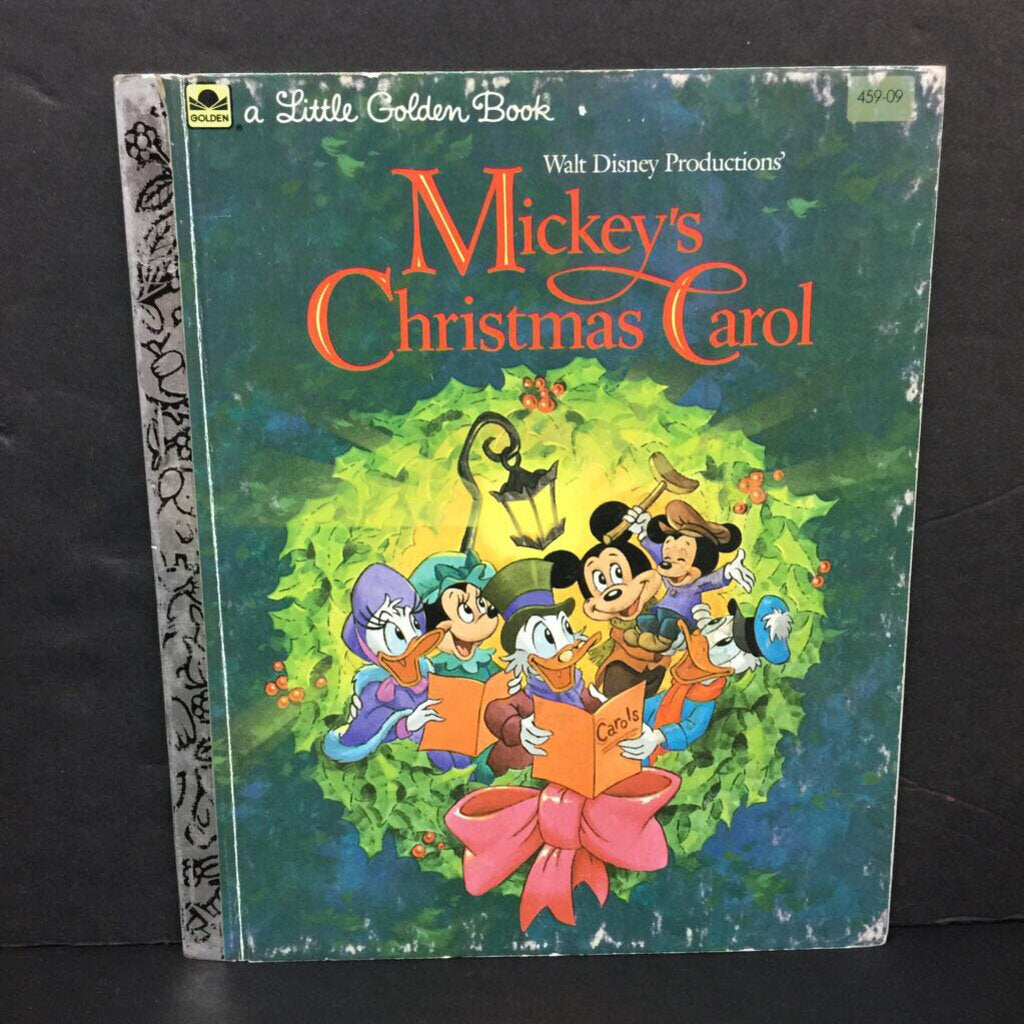 Mickey's Christmas Carol (Disney Mickey & Friends) (Golden Book) (Season: Winter, Holiday) -character hardcover