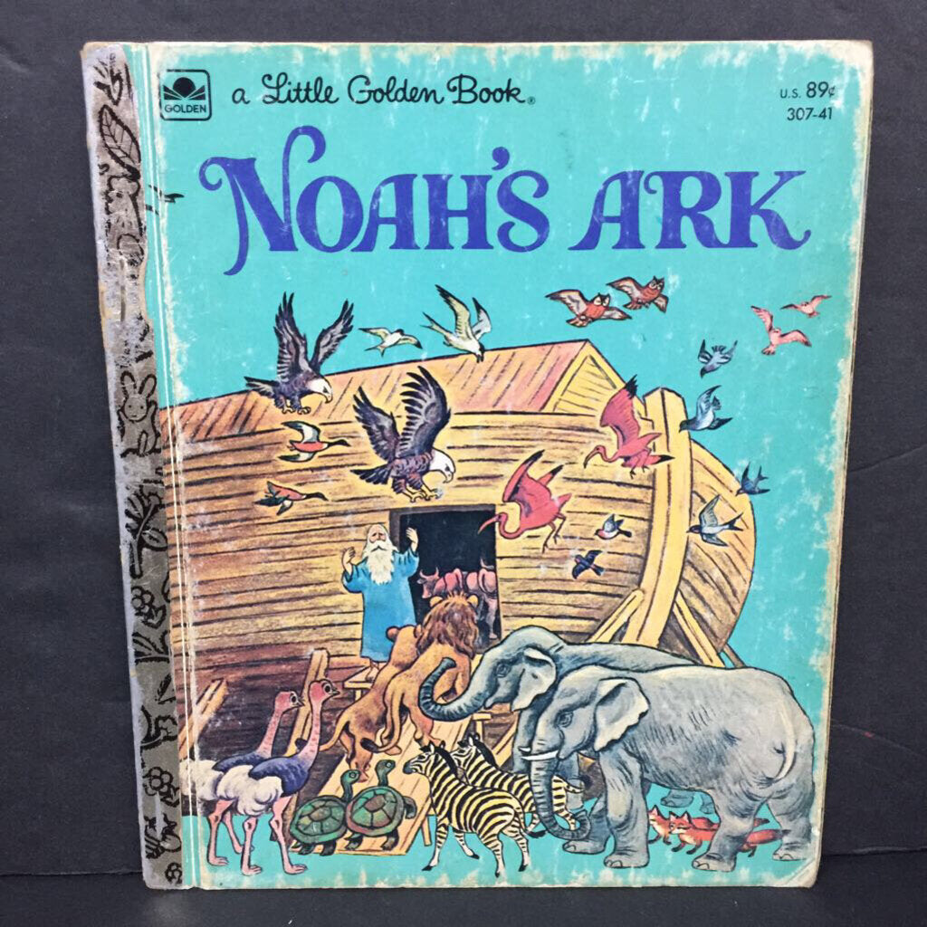 Noah's Ark (Golden Book Vintage Collectible 1983) -religion hardcover