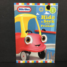 Load image into Gallery viewer, Hide &amp; Seek with Friends! (Little Tikes) (Level 1) -character reader paperback
