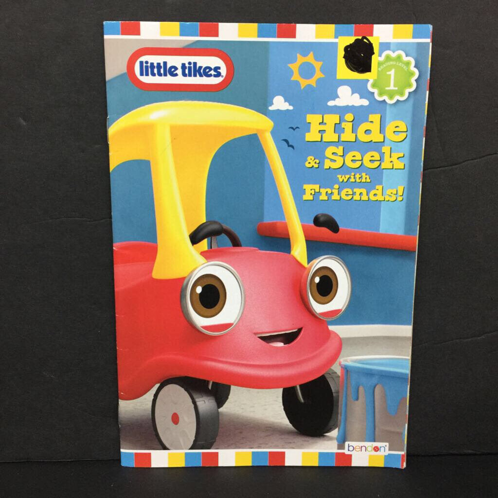 Hide & Seek with Friends! (Little Tikes) (Level 1) -character reader paperback