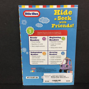 Hide & Seek with Friends! (Little Tikes) (Level 1) -character reader paperback