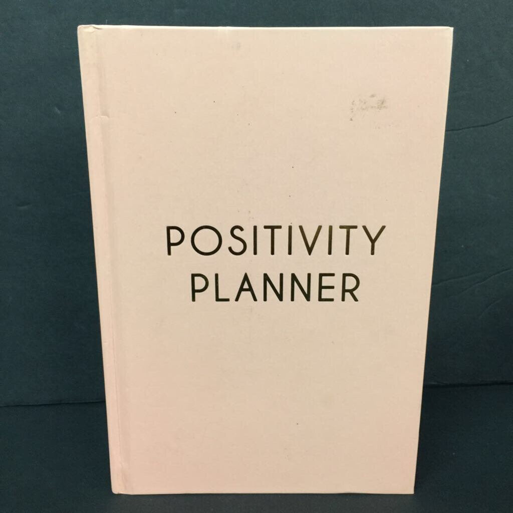 Positivity Planner -activity hardcover