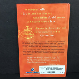 The Journals Of Rachel Scott: A Journey Of Faith At Columbine High (Beth Nimmo & Debra K. Klingsporn) -religion activity hardcover