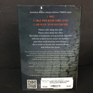 (14+) Prisoner of Night and Fog (Anne Blankman) (Historical Fiction / Notable Place: Nazi Germany) -chapter educational hardcover